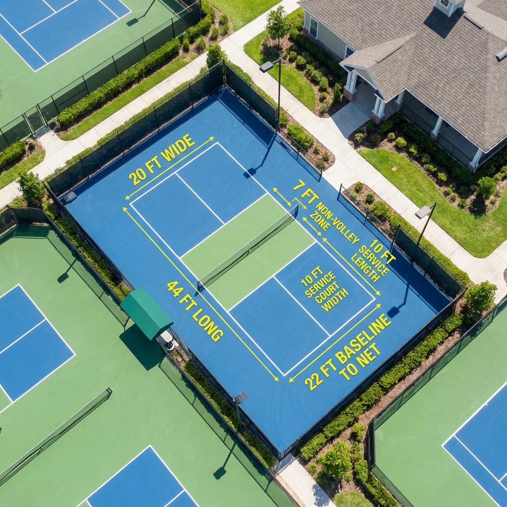 Pickleball Court Dimensions: The Complete Breakdown