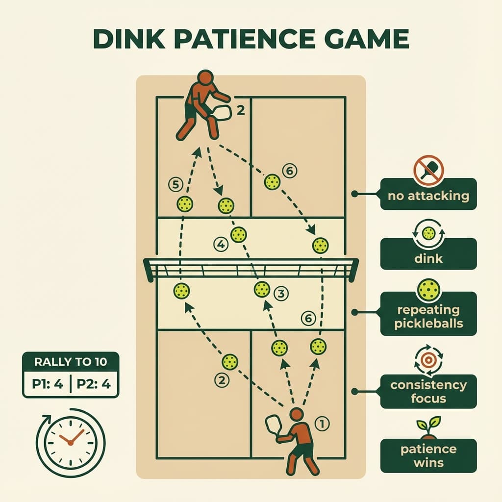 Dink Down-the-Line & Speed Up